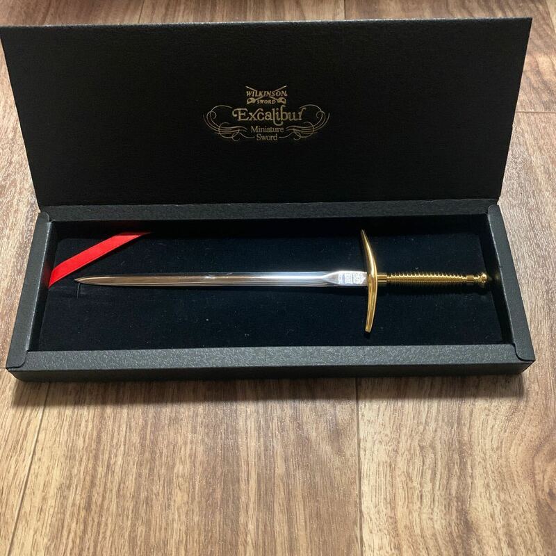 WILKINSON SWORD Excalibur Miniature Sword：ペーパーナイフ