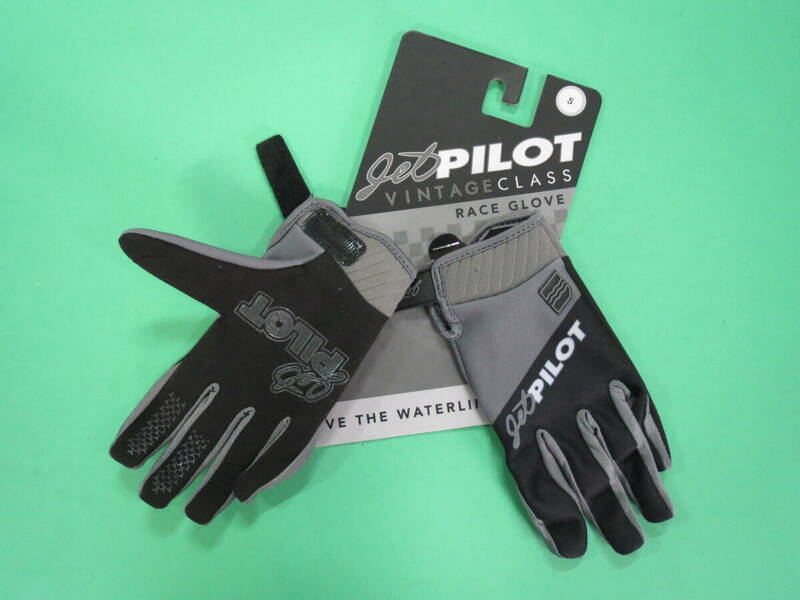 ★☆ JETPILOT Vintage Race Glove ヴィンテージレースグローブ Black/Grey Sサイズ 新品 ★☆