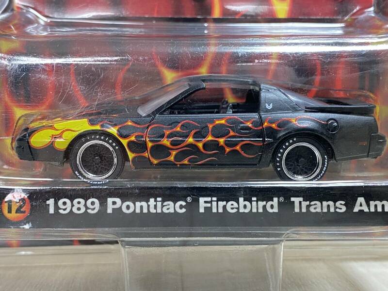 GREENLIGHT 1989 pontiac Firebird Trans Am FLAMES 1 of 1500 グリーンライト ポンティアック ファイヤーバード トランザム ミニカー