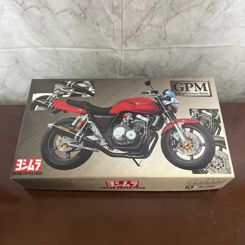 希少 1/12 アオシマ ヨシムラ CB400 SUPER FOUR AOSHIMA GPMシリーズ No.05