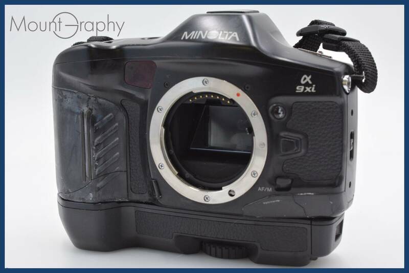 ★極上美品★ ミノルタ MINOLTA α9xi + BP-9xi バッテリーパック ボディキャップ、ストラップ付属 同梱可 #tk3310