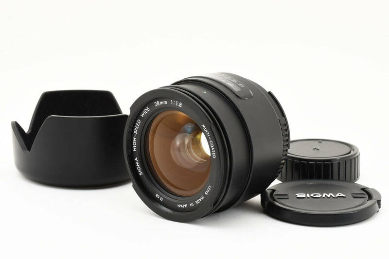 【動作良好品★】Nikon用 SIGMA HIGH-SPEED WIDE 28mm F1.8 For Nikon #M10371