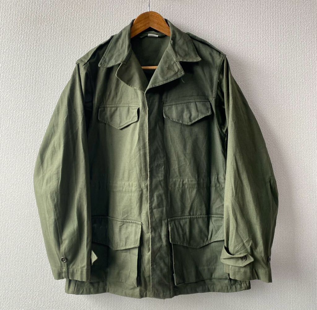 ビンテージ フランス軍 AIR FORCE GENDARME M-47 フィールド ジャケット ミリタリー 60s70s