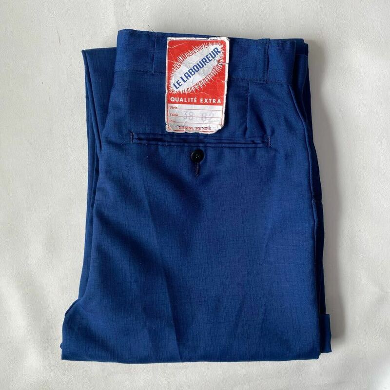 デッドストック ビンテージ LE LABOUREUR パンツ フランス製 ラブルール 60s70s