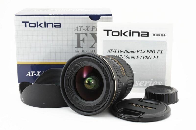 ★外観美品★トキナ Tokina AT-X 17-35mm F4 PRO FX ニコン　L408S1600