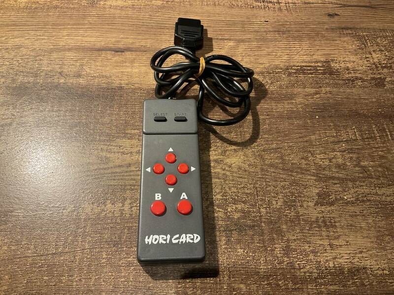 ファミコン　コントローラー　HORI CARD ジャンク