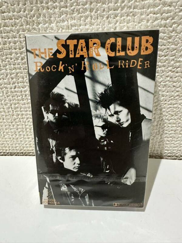 未開封【未使用保管品】 パンク カセットテープ THE STAR CLUB スタークラブ / ROOK'N' ROLL RIDER ロックンロールライダー （管理No.103）