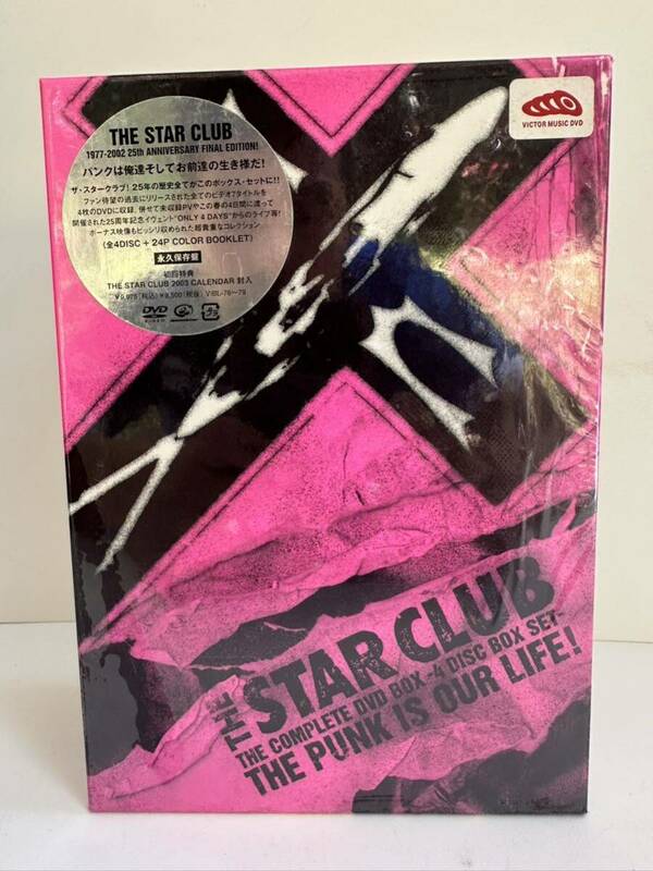 DVD THE STAR CLUB THE COMPLETE DVD BOX -4 DISC BOX SET- THE PUNK IS OUR LIFE! （管理No.2）