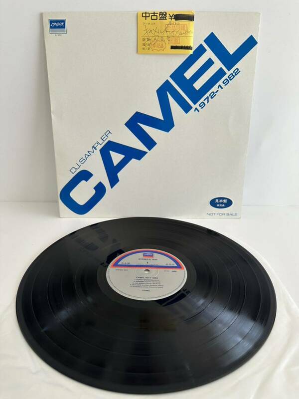 激レア 【美盤】見本盤 レコード LP DJ.SAMPLER / CAMEL 1972-1982 NOT FOR SALE（管理No.9）