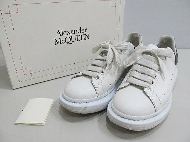 アレキサンダー・マックイーン　レザースニーカー　白　サイズ42