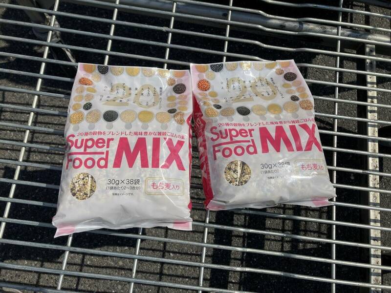 送料無料 ２set　カネス スーパーフード ミックス 30g×38袋×2　雑穀 16種類 玄米 大麦 キヌア