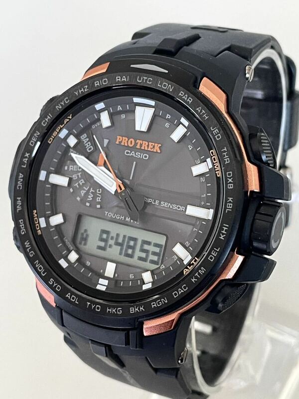 新品未使用　CASIO PROTREK PRW-6100Y-1JF プロトレック 腕時計 カシオ