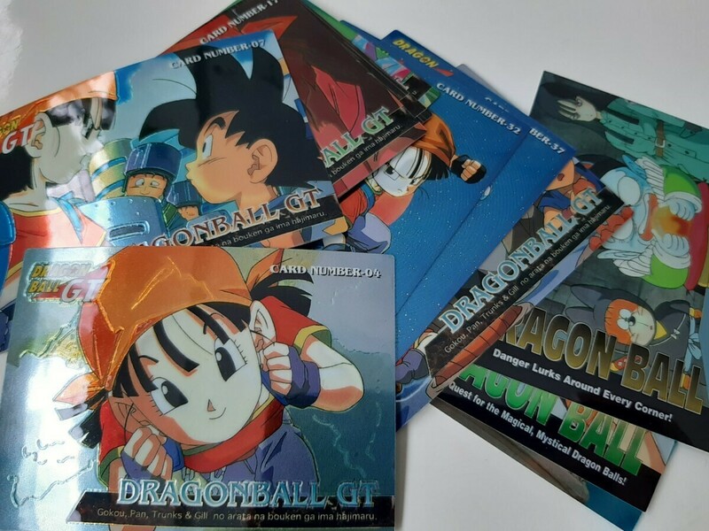 ドラゴンボール　クロミウムカード　アマダ　トレーディングコレクション　日本語版　英語版　11枚