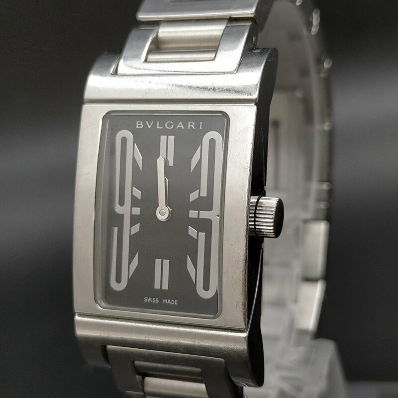 ブルガリ Bvlgari 腕時計 不動品 RT39S（レッタンゴロ） レディース 3550783