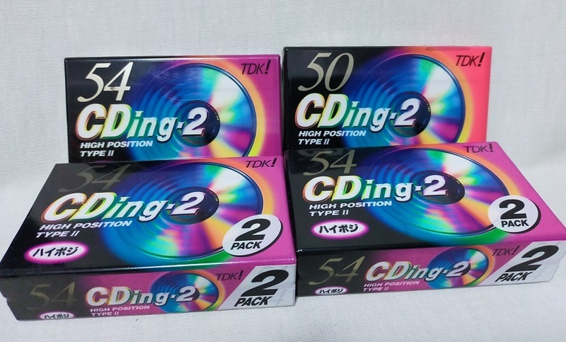 ★TDKカセットテープ CDing-2 ハイポジ 6本 /50分/54分