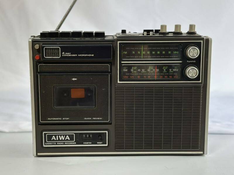 激レア AIWA TPR-301 アイワ 4way ラジカセ レコーダー ラジオ カセット オーディオ 機器 簡易テスト済み 動品 アンティーク 昭和レトロ