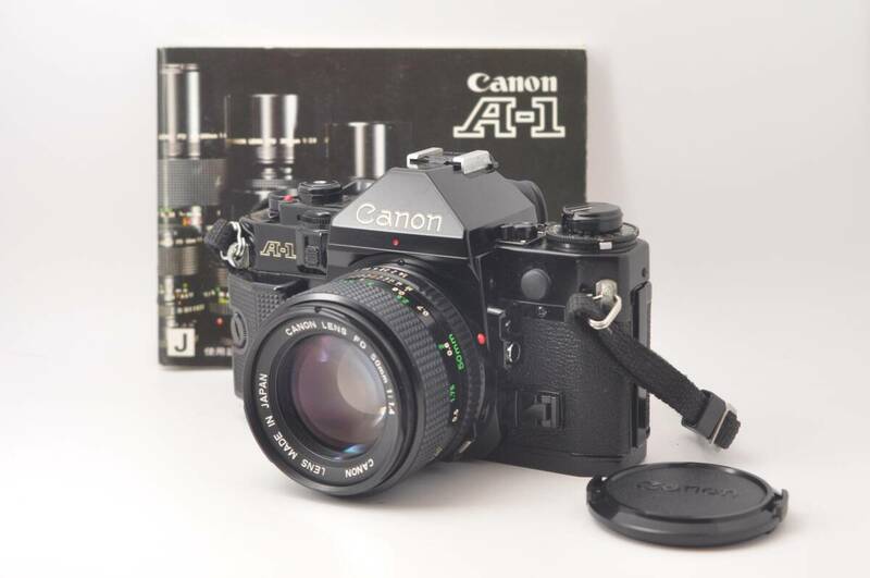 ★美品★ キヤノン Canon A-1 + New FD 50mm F1.4 L1459＃Z1825