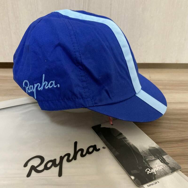 送料無料★新品タグ付き Rapha ラファ S/M サイクリングキャップ サイクルキャップ Rapha クラシカルデザイン 定番 良質品 547 ブルー系