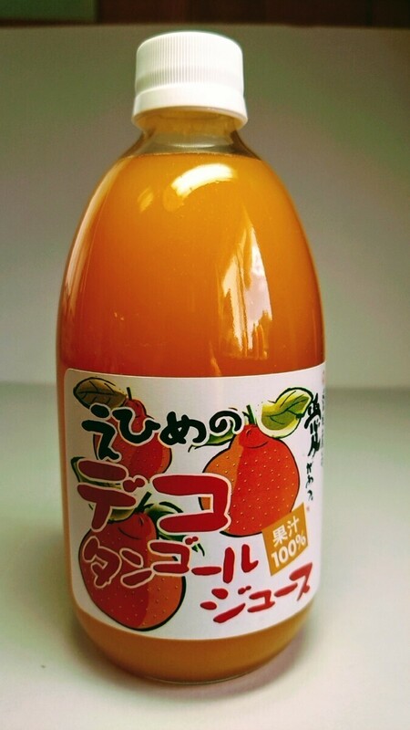 ！愛媛県産果汁１００％デコタンゴール（しらぬい）ジュース500ml×１２本！