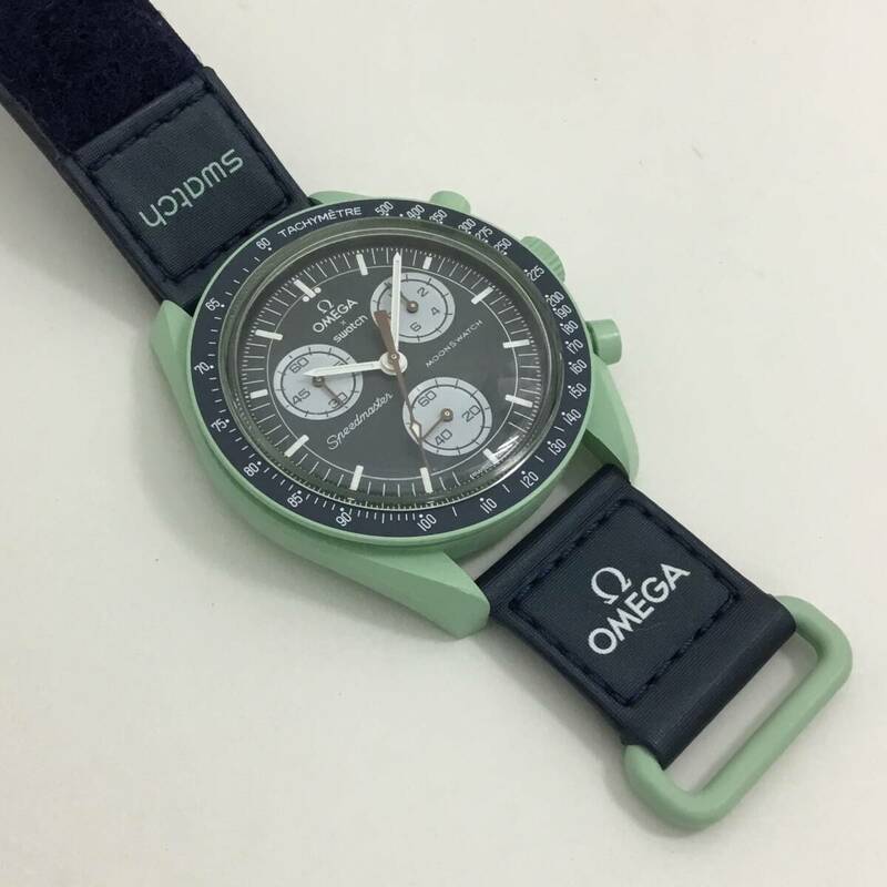 中古 スウォッチ オメガ コラボ 腕時計 Swatch Omega MoonSwatch スピードマスター ムーンスウォッチ ミッション オン アース 148709