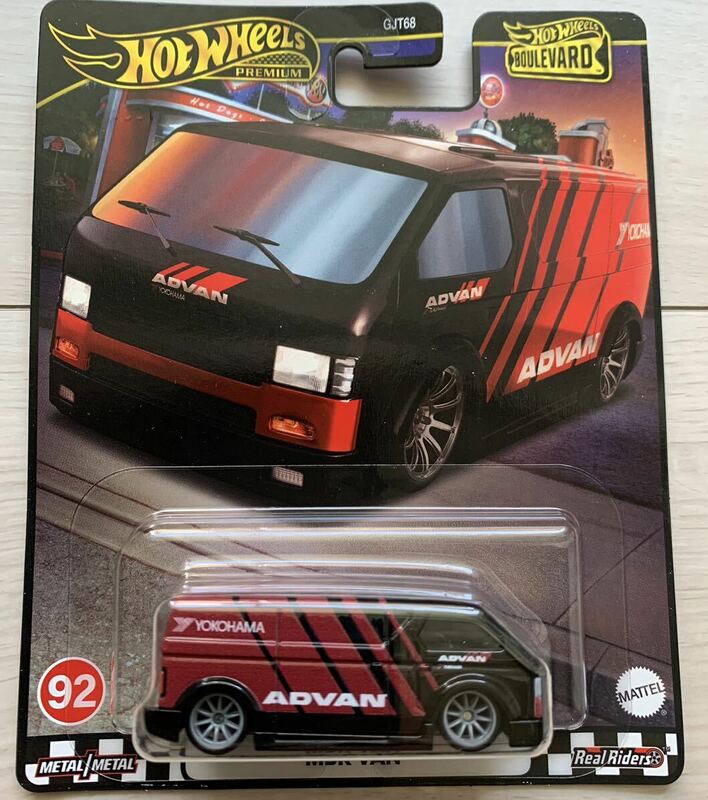 箱発送　★　ホットウィール　ブールバード　★　MBKバン　★　1/64　ミニカー　★　Hot Wheels　MBK VAN　★　新品