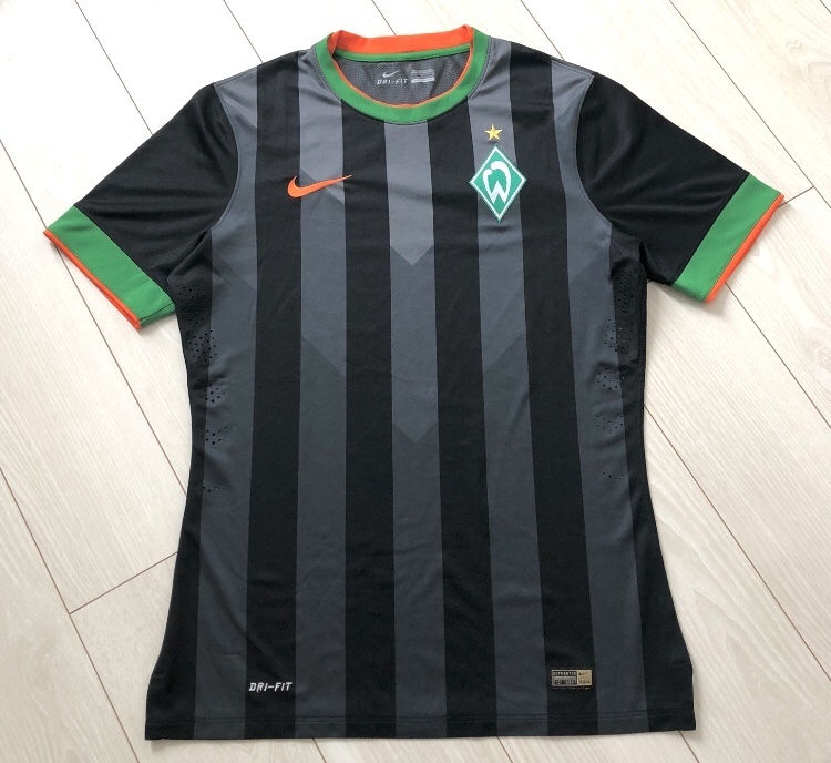 Werder Bremen 刺繍 ユニフォーム NIKE オーセンティック JERSEY サッカー Football 好きに も ナイキ Dri-FIT ヴェルダー ブレーメン SVW