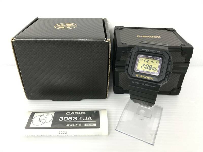 CASIO カシオ G-SHOCK 25周年記念限定モデル GW-5525A 動作品 タフソーラー メンズ 腕時計 Gショック 