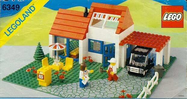 Lego6349リゾートハウス1988年