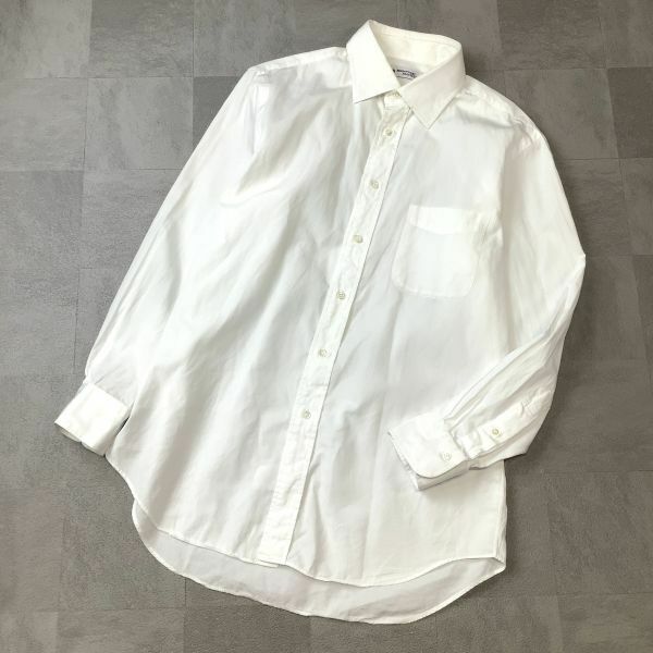 Maker’s Shirt メーカーズシャツ 鎌倉シャツ 長袖シャツ メンズ 42 84 ホワイト