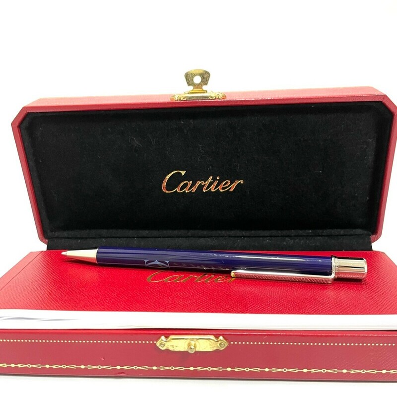 希少　レア　Cartier カルティエ ボールペン ツイスト式　マスト　ロゴ 筆記用具
