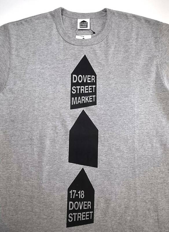 DOVER STREET MARKET LONDON/ドーバー ストリート マーケット1号店アドレス Tシャツ グレー sizeXL