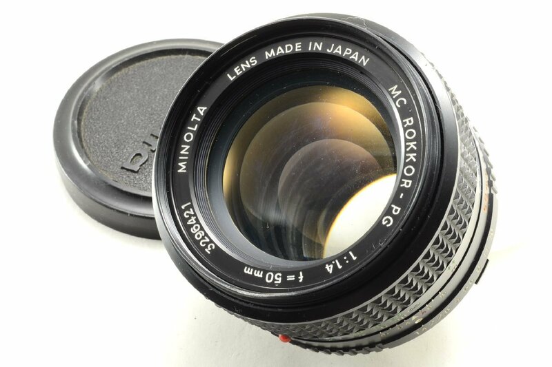 【並品】MINOLTA ミノルタ MC ROKKOR-PG 50mm F1.4 #4414