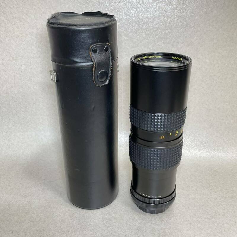 4-218）カメラレンズ OSAWA MC 1:5 85-300mm MACRO φ62