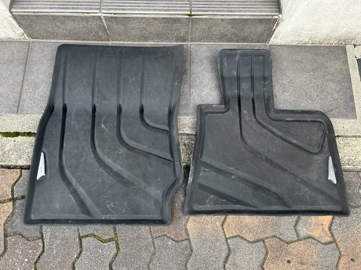 ★BMW純正★ F25 F28 X3 フロアマット ラバーマット 右ハンドル オールシーズン マット 防水 オールウェザー