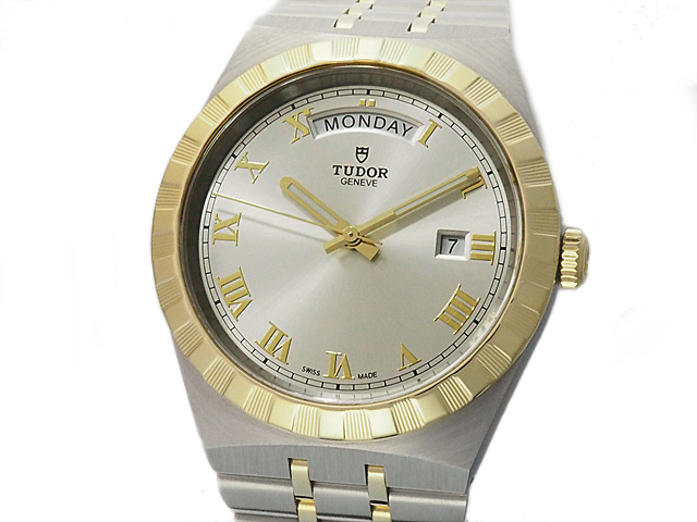 富士屋◆チュードル TUDOR ロイヤル デイデイト M28603-0001 Q番 チューダー メンズ 自動巻 腕時計