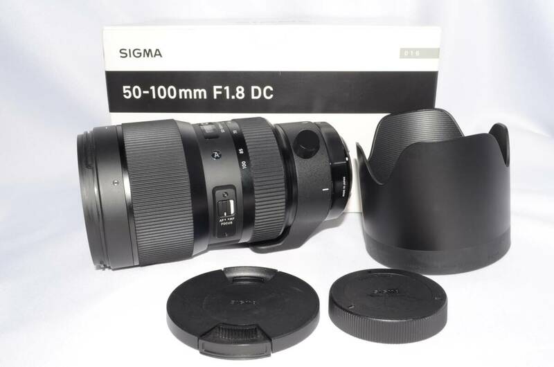 SIGMA シグマ 50-100mm F1.8 DC HSM APS-C Art Canon EF-Sマウント