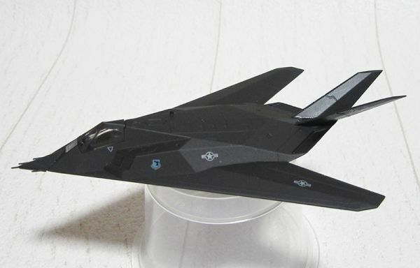 モデルパワー F-117 ナイトホーク 37TFW USAF 828(84-828) 1/150 model power ロッキード STEALTH ステルス ダイキャスト 全長13cm