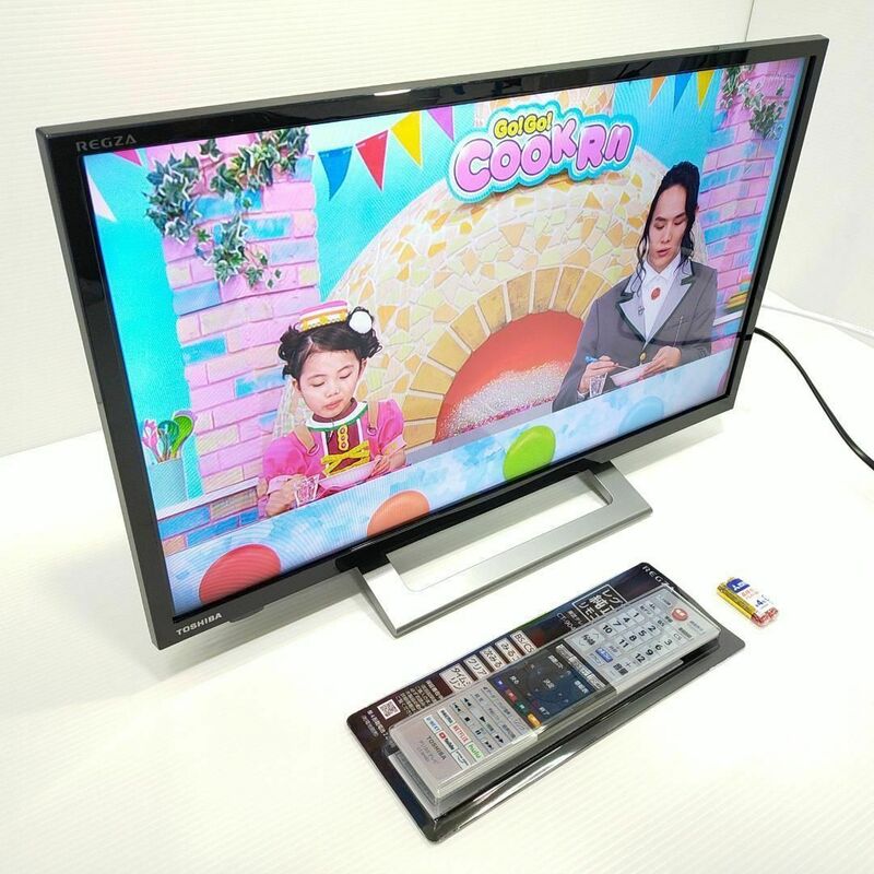 東芝 レグザ 24V型 液晶テレビ 24V34 ハイビジョン 新品リモコン