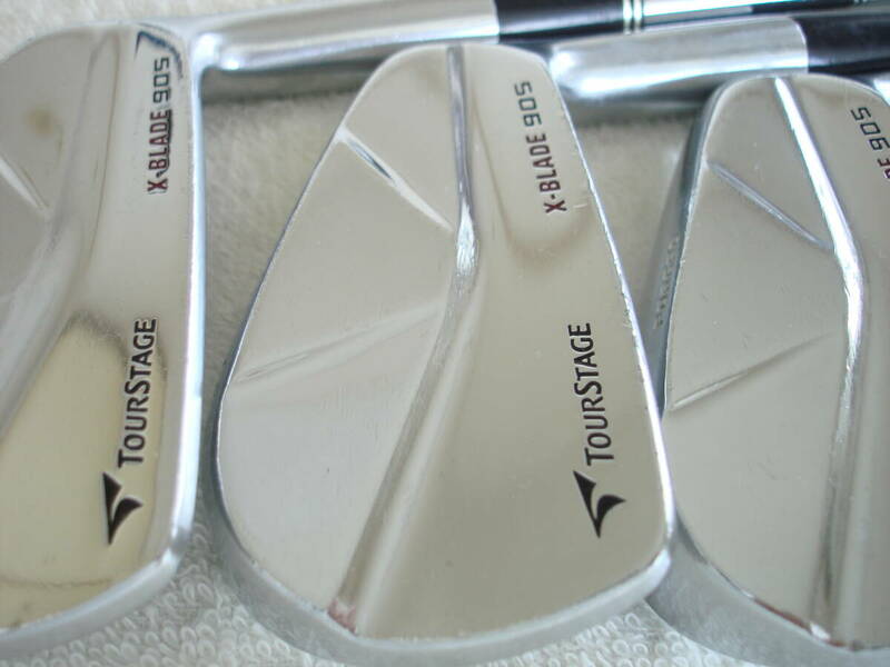 ＃図録▲ブリヂストン最高級アイアン X-BLADE 905 MB FORGED 6本