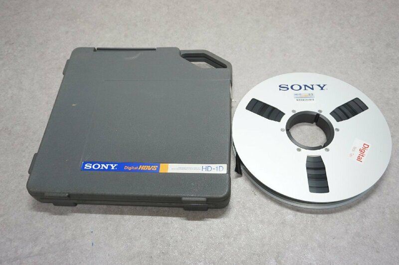 [SK][D4286610] SONY ソニー HD-1D 63 HDVS オープンリールビデオテープ 1本 ケース付き