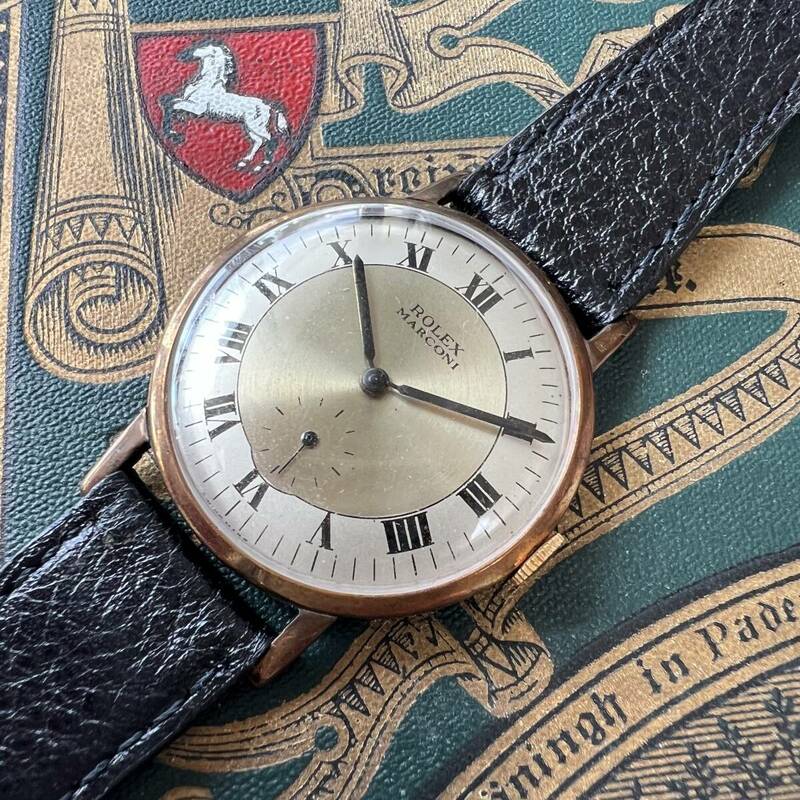 rolex ロレックス　マルコーニ　1910　　ステンレス　手巻き　動作良好　　メンズ腕時計