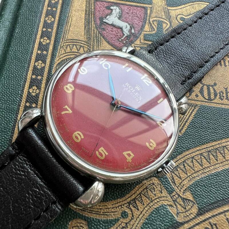 rolex ロレックス　マルコーニ　1920　ステンレス　手巻き　動作良好　　メンズ腕時計