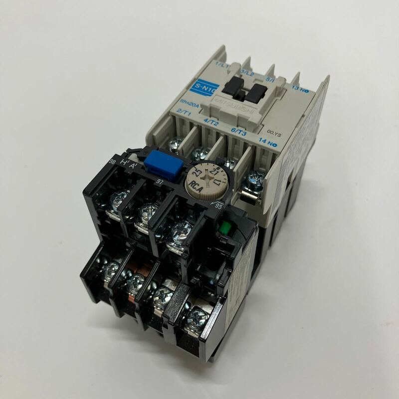 三菱 MITSUBISHI　電磁接触器　MAGNETIC CONTACTOR　S-N10　サーマル　TH-N12　A-481