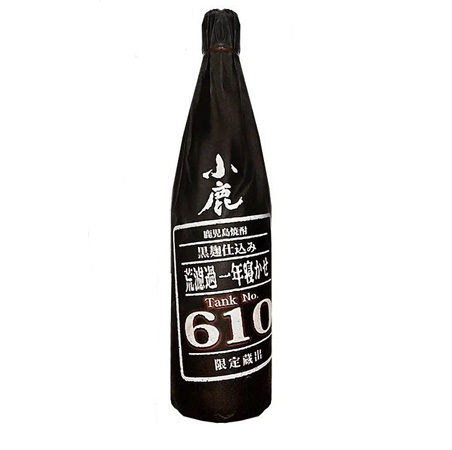 芋焼酎　小鹿　荒濾過一年寝かせ 25% 1800mL　2024年３月入荷　