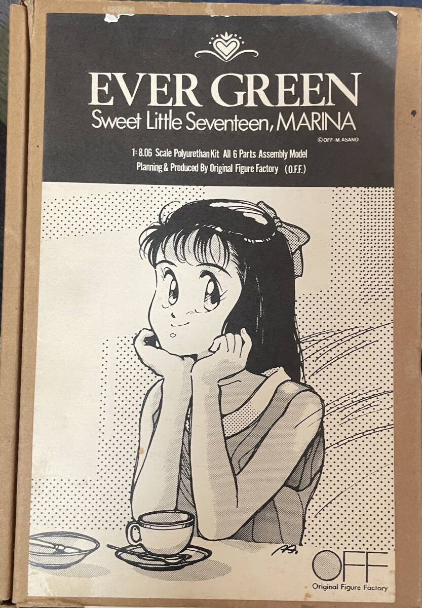 ガレージキット【EVER GREENN MARINA】渡辺満里奈フィギュア