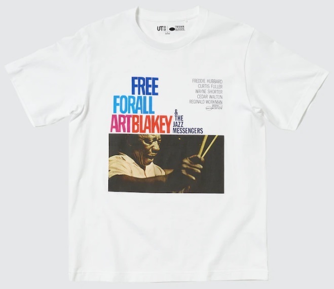 新品 M Tシャツ アート・ブレイキー&ザ・ジャズ・メッセンジャーズ フリー・フォー・オール ブルーノート ART BLAKEY / FREE FOR ALL