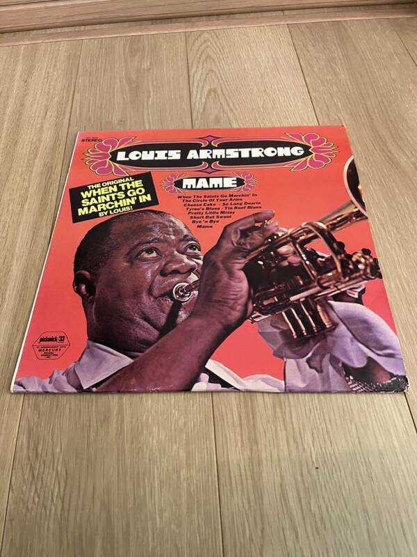 ルイ・アームストロング　Louis Armstrong　　mame lpレコード