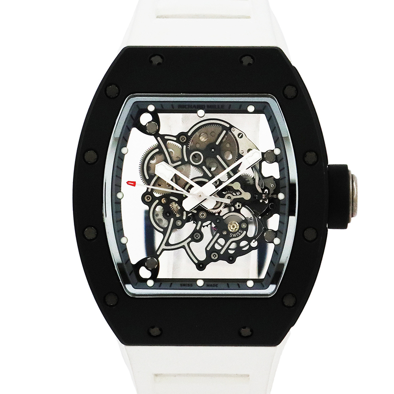 リシャールミル（RICHARD MILLE）RM055 TI-TZP バッバ・ワトソン アジア限定50本 メンズ 腕時計 中古