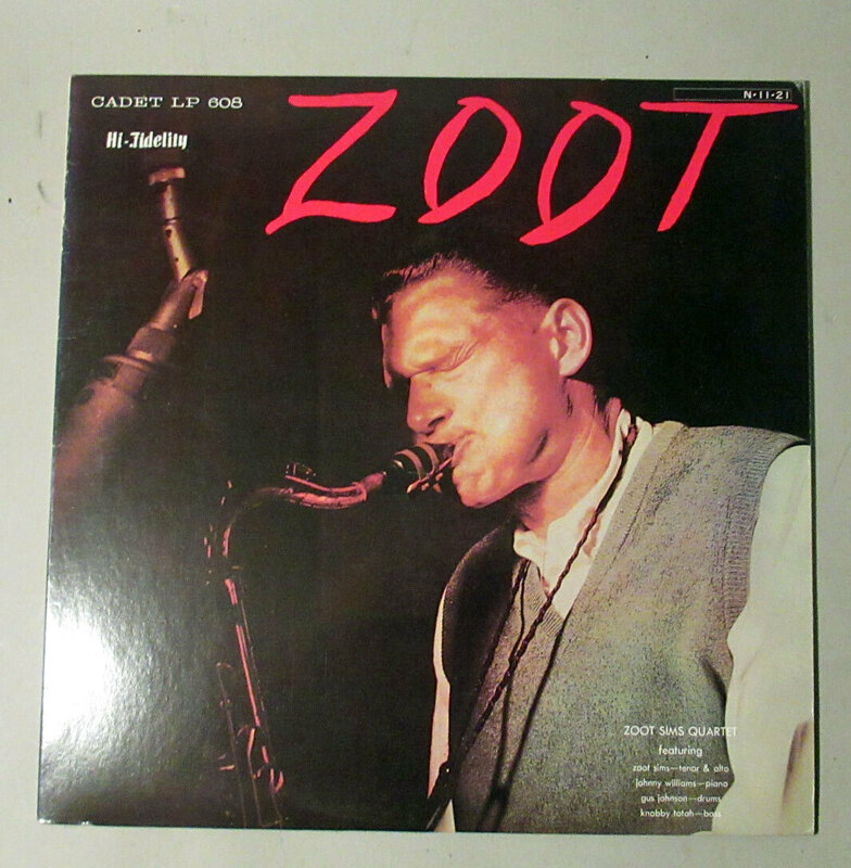 LPレコード ZOOT　ズート　ZOOT SIMS QUARTET　ズート・シムズ・カルテット