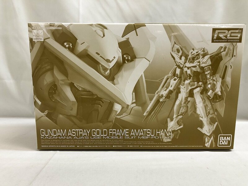 【未開封】RG 1/144 ガンダムアストレイ ゴールドフレーム天（アマツ）ハナ